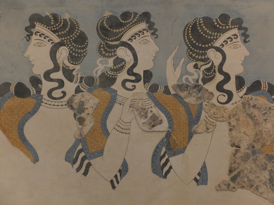 Profils de femmes Knossos