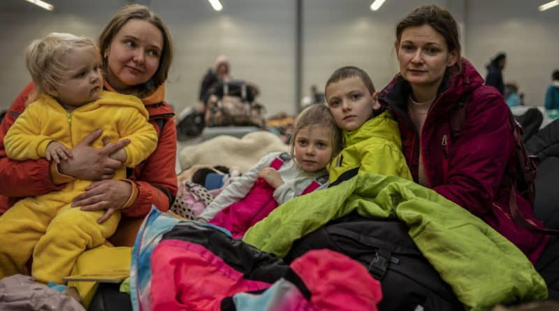 Réfugiées ukrainiennes